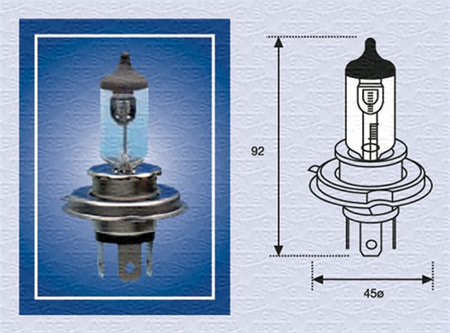 ŻARÓWKA - H4 24V